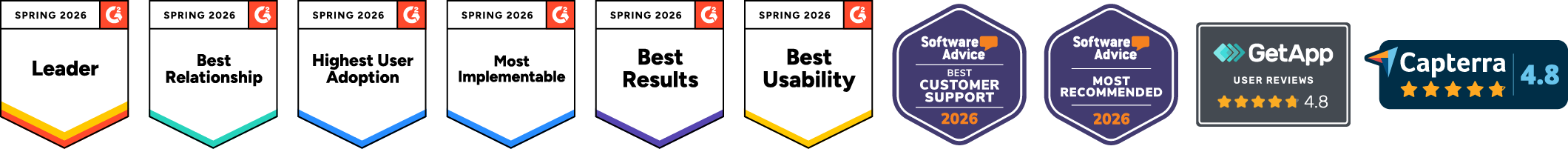 <br />
Awards management software badges fall 2025 1