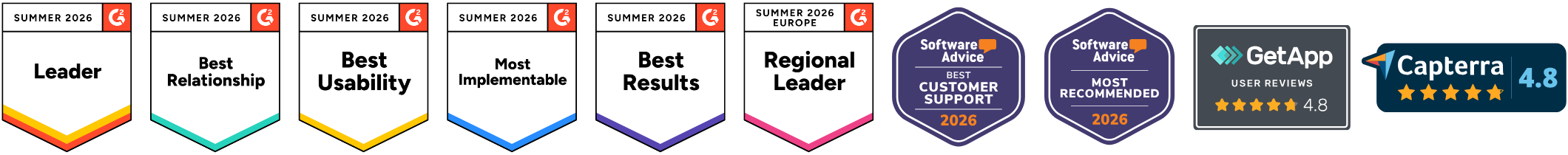 <br />
Awards management software badges fall 2025 1